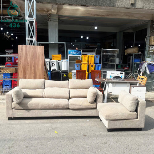 Sofa Cũ Góc Chữ L 2Mx1M4 Dài Tựa Lưng Tháo Rời 5 sofa cu goc chu l 2mx1m4 dai tua lung thao roi 5