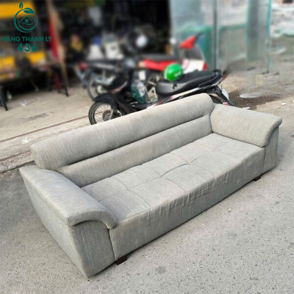 sofa cu vai bo mau xam thiet ke don gian 1