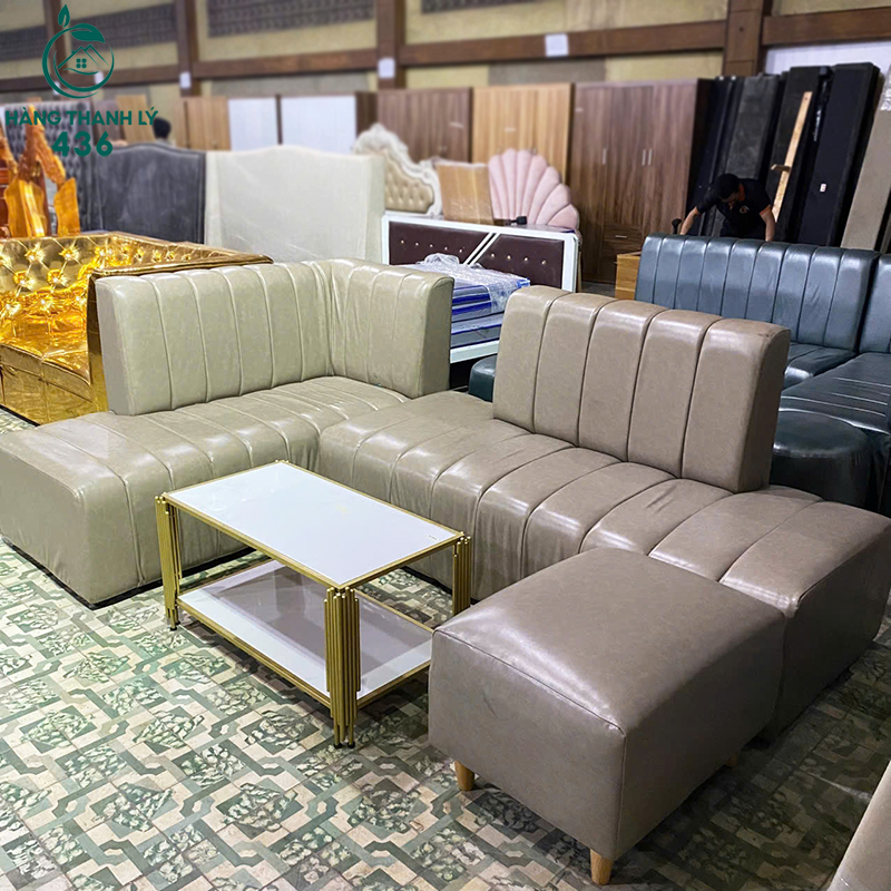 sofa-goc-cu-mau-kem-nhieu-mau-1 Sofa Góc Cũ Chữ L Màu Kem (Nhiều Mẫu)