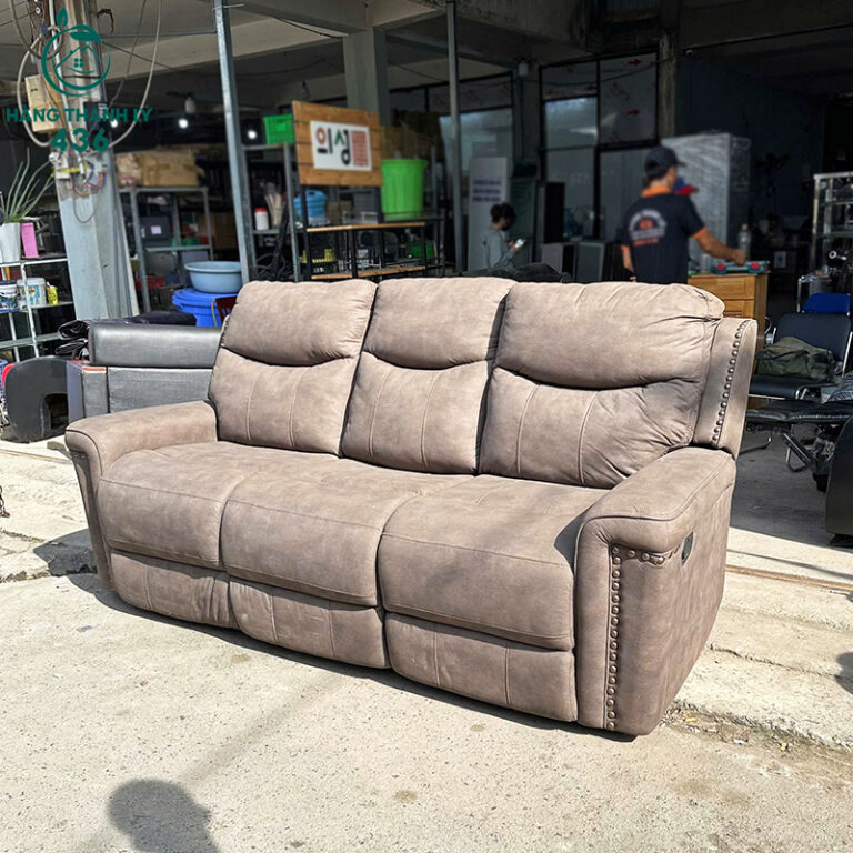 sofa nga lung cu 2mx1m mau nau 3 cho ngoi boc da day dan 5