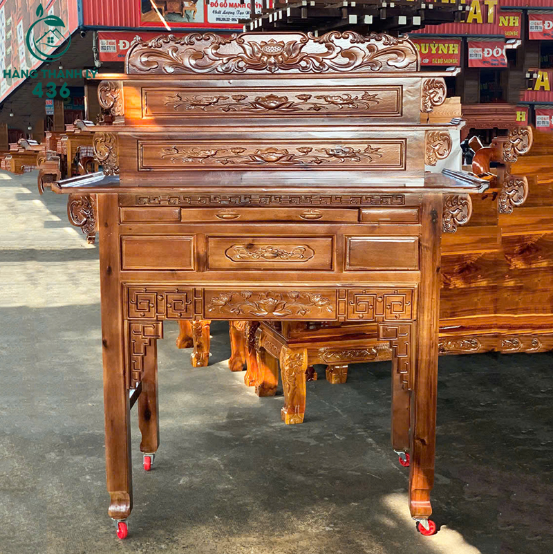 thanh-ly-ban-tho-cu-1m47-tho-cung-to-tien-cham-khac-moi-99-nhieu-mau Thanh Lý Bàn Thờ Cũ 1M47 Thờ Cúng Tổ Tiên Chạm Khắc Mới 99% (Nhiều Mẫu)