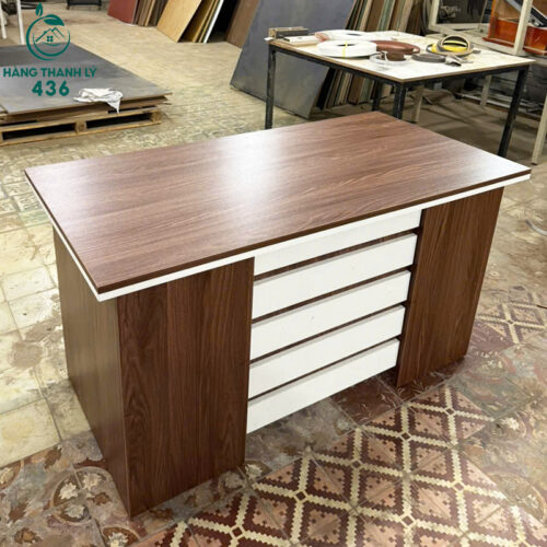 Thanh Lý Bàn Văn Phòng 1M4 Sang Trọng Mới 99% 5 thanh ly ban van phong 1m4 da ngan sang trong moi 99 4