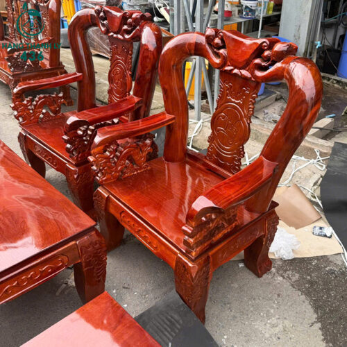 Thanh Lý Salon Gỗ Tay 12 Chắc Chắn Chất Liệu Xoan Đào Bền Đẹp Mới 99% 3 thanh ly salon go tay 12 chac chan chat lieu xoan dao ben dep moi 99 1