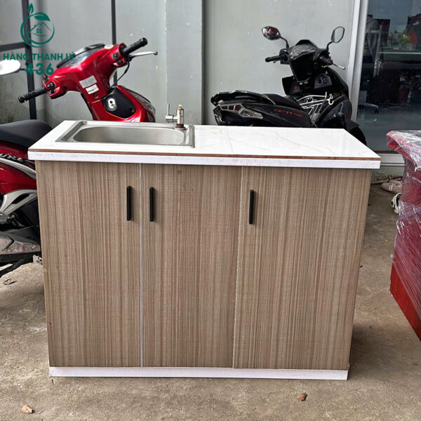 tu bep go cu ket hop bon rua chen 1