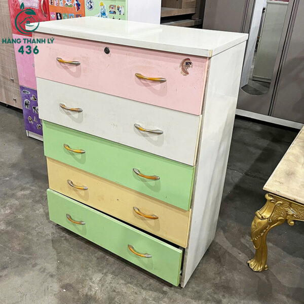 tu dung quan ao cu nho gon ngan keo 5 tang 1