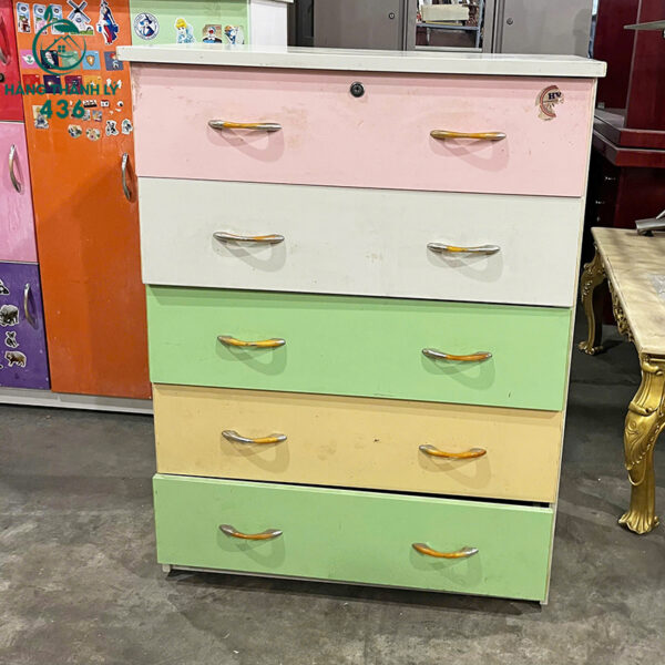 tu dung quan ao cu nho gon ngan keo 5 tang 3