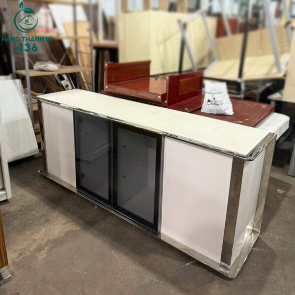 tu inox cu cao cap khung sang bong chiu luc tot