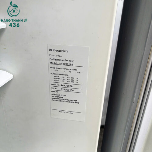 Tủ Lạnh Cũ Thiết Kế 2 Cánh Ngăn Đá Trên Màu Bạc Sang Trọng 2 tu lanh cu thiet ke 2 canh ngan da tren mau bac sang trong 6