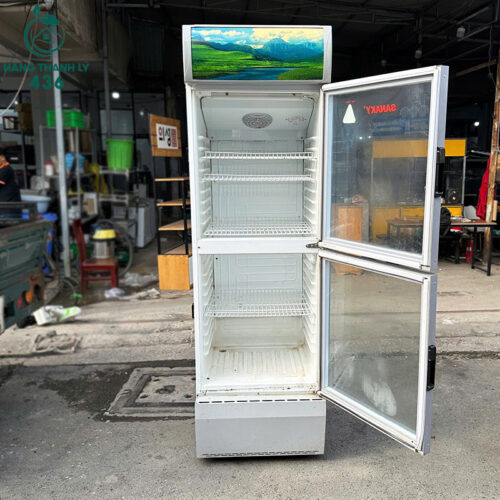 tu mat cu 2 canh kinh sanaky lam lanh nhanh 1