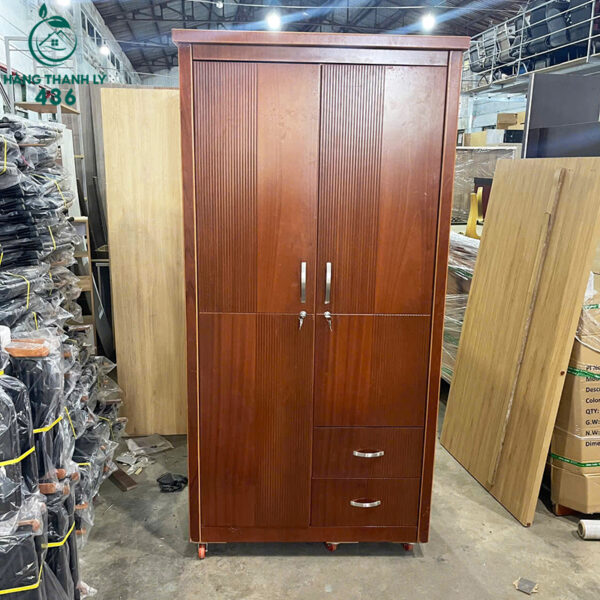 tu quan ao cu 1m2 ngan keo thanh treo day du 3