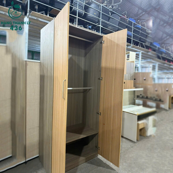 tu quan ao cu 2 canh thiet ke dung cao khong hoc mau van go 2 1