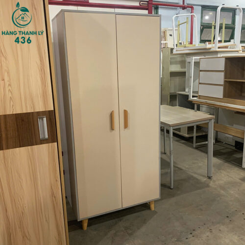 tu quan ao cu hai canh mo mau kem thiet ke hien dai 2