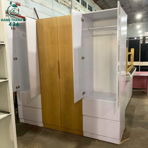 Tủ Quần Áo Cũ Lớn 6 Cánh Thiết Kế Chia Ngăn Hợp Lý 3 tu quan ao cu lon 6 canh thiet ke chia ngan hop ly 4