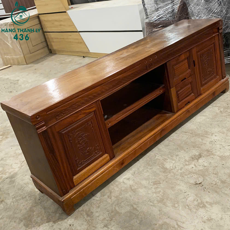 Tủ Tivi Cũ Màu Nâu Đỏ 1M8X65CM Hộc Kéo Cánh Mở Đựng Đồ tu-tivi-cu-mau-nau-do-1m8x65cm-hoc-keo-canh-mo-dung-do-2 Tủ Tivi Cũ Màu Nâu Đỏ 1M8X65CM Hộc Kéo Cánh Mở Đựng Đồ
