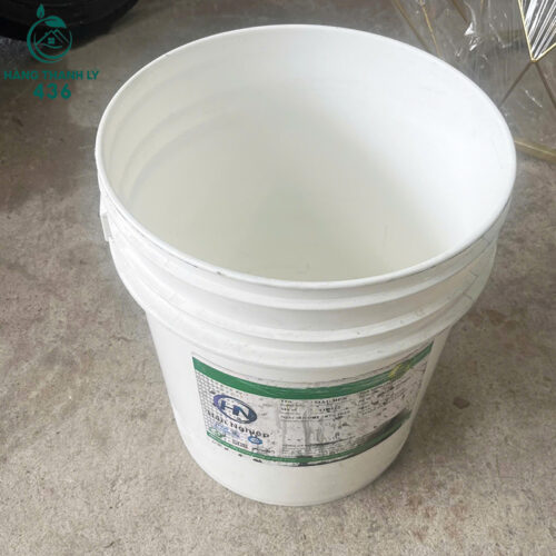 Xô Đựng Cũ Bằng Nhựa Dày Màu Trắng Đa Năng Chứa Đựng 2 xo dung cu bang nhua day mau trang da nang chua dung 1