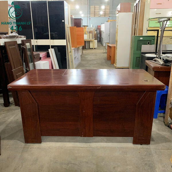 ban giam doc cu 1m6x80cm go mau nau mat rong dep ben 3