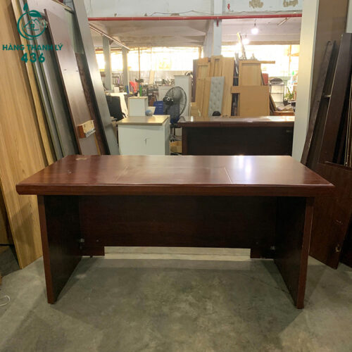 ban giam doc cu 1m6x80cm go mau nau mat rong dep ben 5