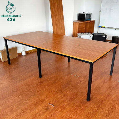 Bàn Họp Cũ Dài Kích Thước Lớn Phù Hợp 6-8 Người Ngồi