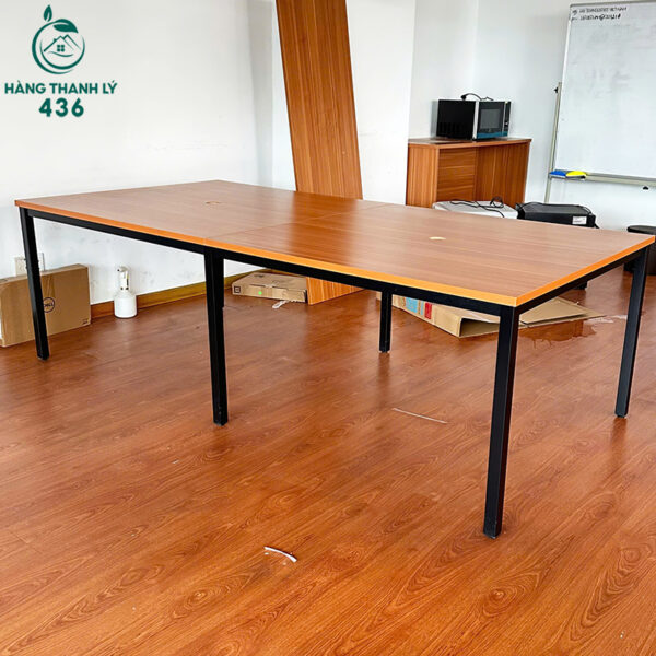 Bàn Họp Cũ Dài Kích Thước Lớn Phù Hợp 6-8 Người Ngồi