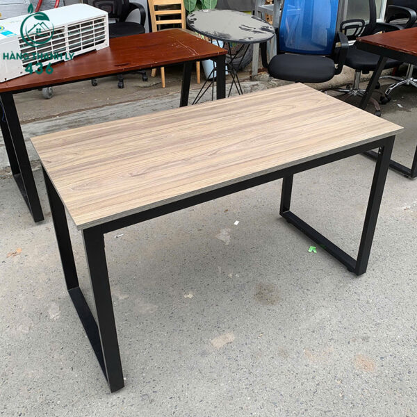 ban lam viec cu 1m2x75cm go van nau gon nhe 1 1