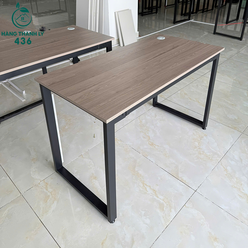 Bàn Làm Việc Cũ 1M2X60CM Gỗ Vân Nâu Gọn Nhẹ 5 ban lam viec cu 1m2x75cm go van nau gon nhe 1 4