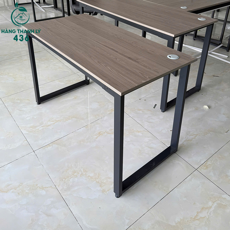 Bàn Làm Việc Cũ 1M2X60CM Gỗ Vân Nâu Gọn Nhẹ 7 ban lam viec cu 1m2x75cm go van nau gon nhe 3 3