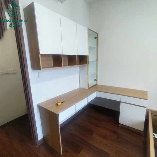 ban lam viec cu 1m7x1m5 thiet ke chu l 2