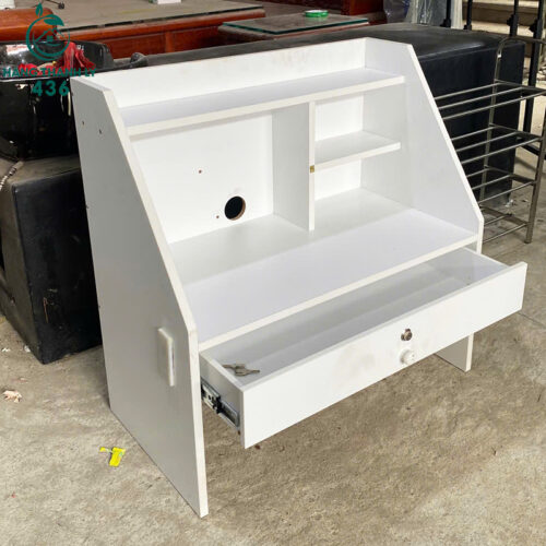 Bàn Làm Việc Cũ Gỗ Trắng Cao Cấp Đa Ngăn Tiện Nghi 3 ban lam viec cu go trang cao cap da ngan tien nghi 2