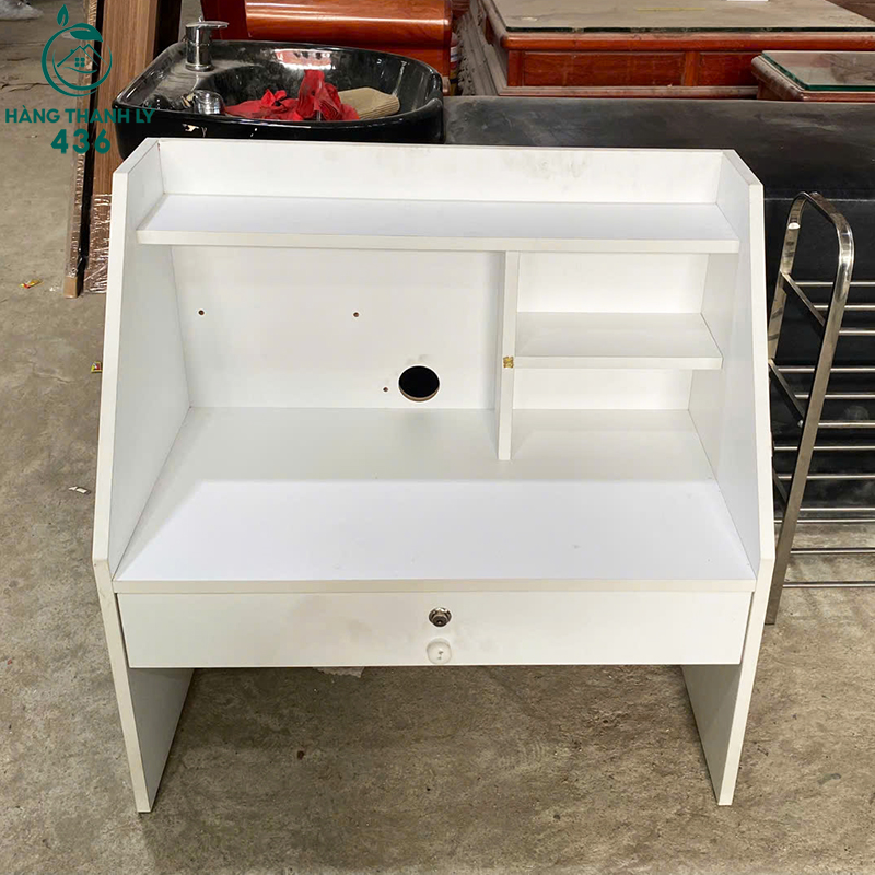 ban-lam-viec-cu-go-trang-cao-cap-da-ngan-tien-nghi-4 Bàn Làm Việc Cũ Gỗ Trắng Cao Cấp Đa Ngăn Tiện Nghi