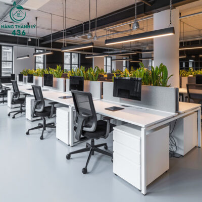 ban-lam-viec-modul-co-khe-cay-giua-trung-tam-400x400 Thanh Lý Bàn Ghế Cũ, Mua Bán Đồ Nội Thất Cũ Giá Rẻ TPHCM