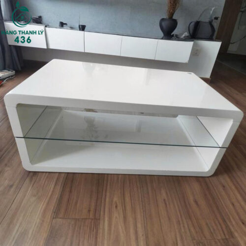 Bàn Sofa Cũ 1MX60CM Thiết Kế Hình Hộp Có Ngăn Kệ Lưu Trữ 2 ban sofa cu 1mx60cm thiet ke hinh hop co ngan ke luu tru 1