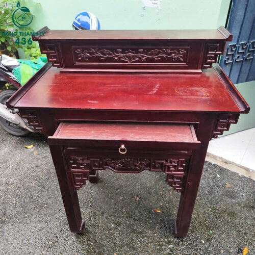 ban-tho-cu-1mx1m3-go-tu-nhien-mau-nau-do-cham-hoa-van-tinh-xao-1-500x500 Thanh Lý Bàn Ghế Cũ, Mua Bán Đồ Nội Thất Cũ Giá Rẻ TPHCM