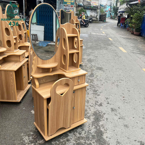 ban trang diem cu 1m5x60cm co ghe ngoi giup tiet kiem khong gian 7