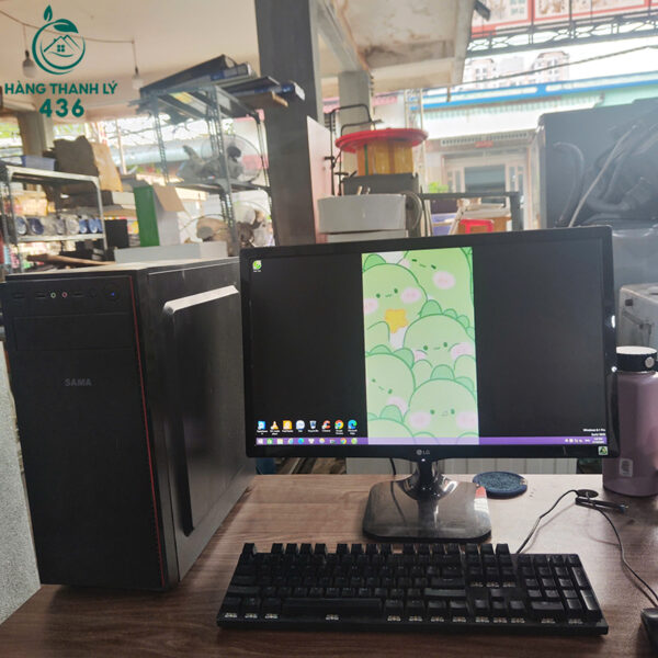 bo may tinh cu case sama man hinh lg cho cong viec van phong 2