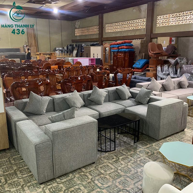 bo-sofa-boc-vai-ghe-ngoi-em-ai-moi-99-4 Bộ Sofa Bọc Vải Ghế Ngồi Êm Ái Mới 99% ( Nhiều Mẫu)