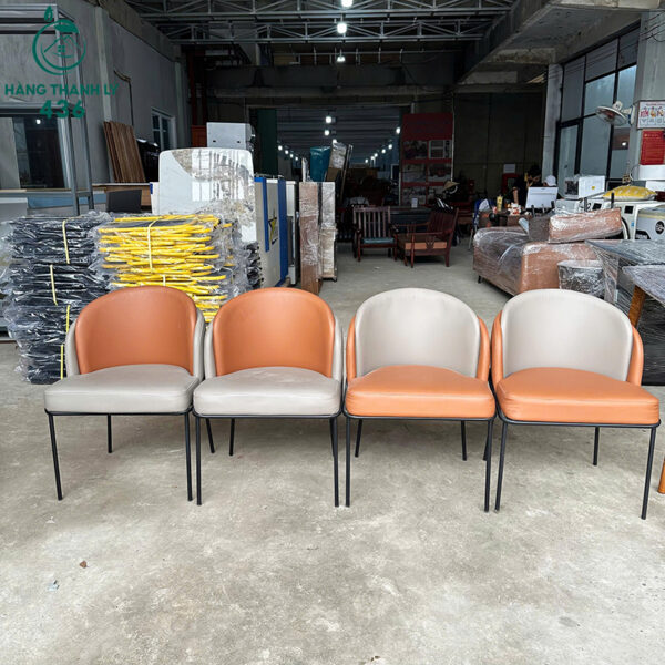 Ghế Cafe Cũ Bọc Da Kiểu Dáng Thanh Lịch Giá Cực Rẻ (Nhiều Mẫu)