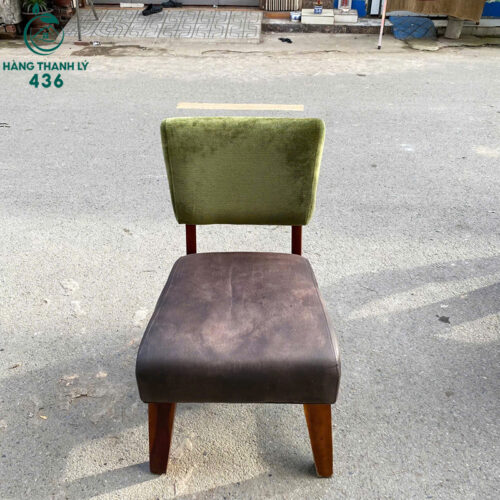 ghe cafe cu chan go lung tua don gian kich thuoc nho gon 2