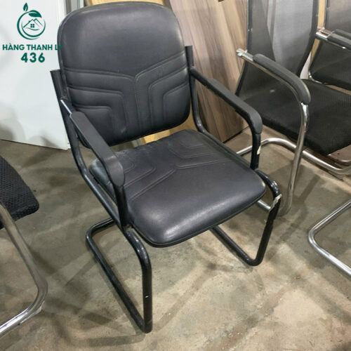 Ghế Chân Quỳ Cũ Khung Sắt Đệm Da Êm 2 ghe chan quy cu khung sat dem da em 3