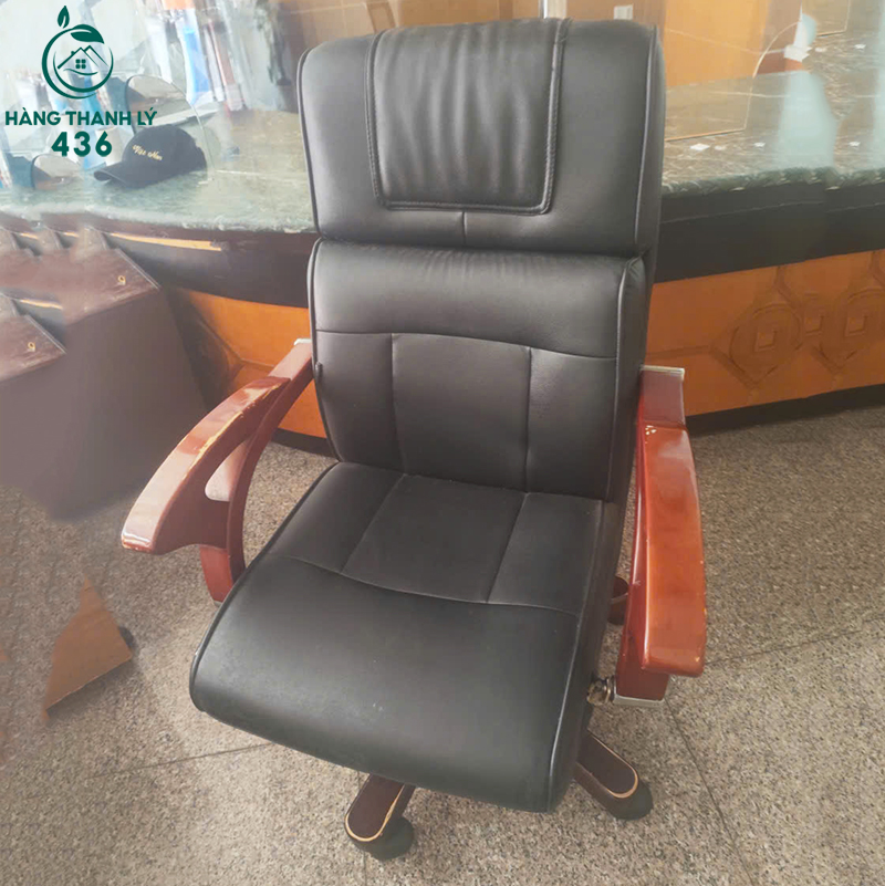 Ghế Giám Đốc Cũ Thương Hiệu Nội Thất 190 Tay Gỗ Sang Trọng ghe-giam-doc-cu-thuong-hieu-noi-that-190-tay-go-sang-trong-1 Ghế Giám Đốc Cũ Thương Hiệu Nội Thất 190 Tay Gỗ Sang Trọng