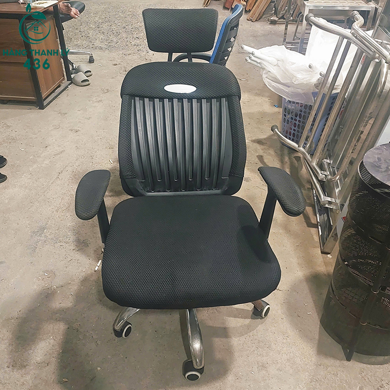 ghe-lam-viec-cu-dem-luoi-day-dan-co-2-chuc-nang Ghế Làm Việc Cũ Đệm Lưới Dày Dặn Có 2 Chức Năng
