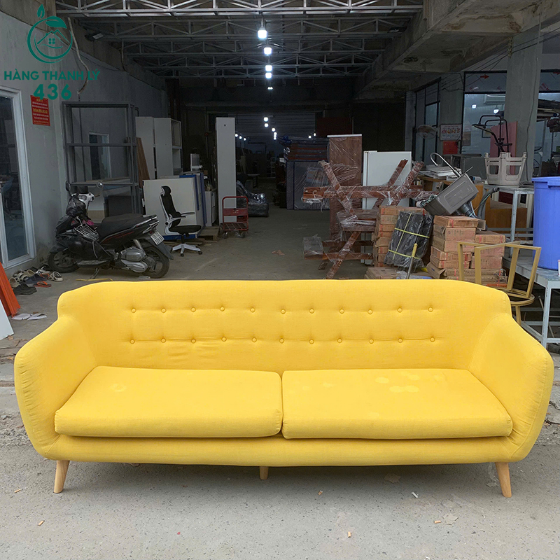 ghe-sofa-cu-2m1x80cm-boc-vai-mau-vang-noi-bat-1 Ghế Sofa Cũ 2M1X80CM Bọc Vải Màu Vàng Nổi Bật