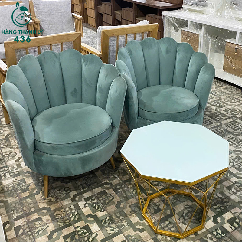 ghe-thu-gian-cu-lung-hinh-vo-so-co-nem-day-em-ai-kem-ban-3 Ghế Thư Giãn Cũ Lưng Hình Vỏ Sò Có Nệm Dày Êm Ái Kèm Bàn