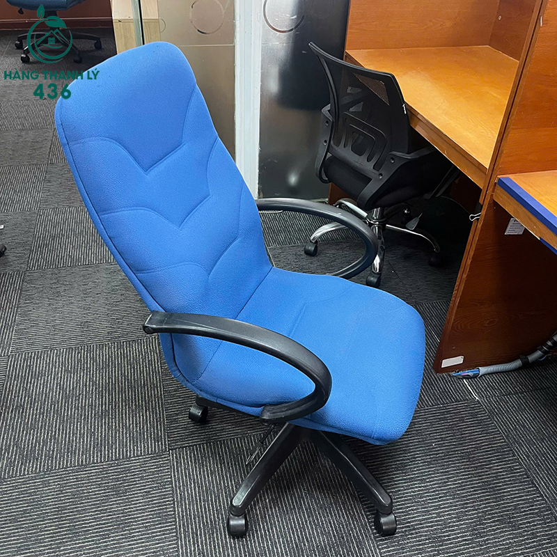 Ghế Văn Phòng Cao Cũ Vải Nỉ Xanh Đậm Bền Màu ghe-van-phong-cao-cu-vai-ni-xanh-dam-ben-mau-3 Ghế Văn Phòng Cao Cũ Vải Nỉ Xanh Đậm Bền Màu