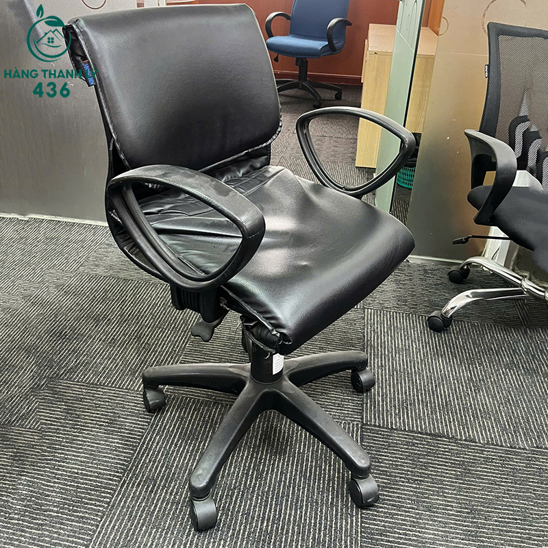 Ghế Xoay Cũ Chân Nhựa Đúc Bền Chắc Tay Vịn Hiệu Kim Thanh ghe-xoay-cu-chan-nhua-duc-ben-chac-tay-vin-hieu-kim-thanh-1 Ghế Xoay Cũ Chân Nhựa Đúc Bền Chắc Tay Vịn Hiệu Kim Thanh