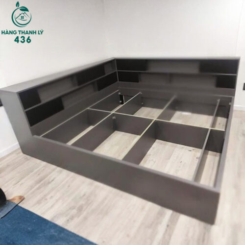 Giường Cũ 1M8X2M Màu Xám