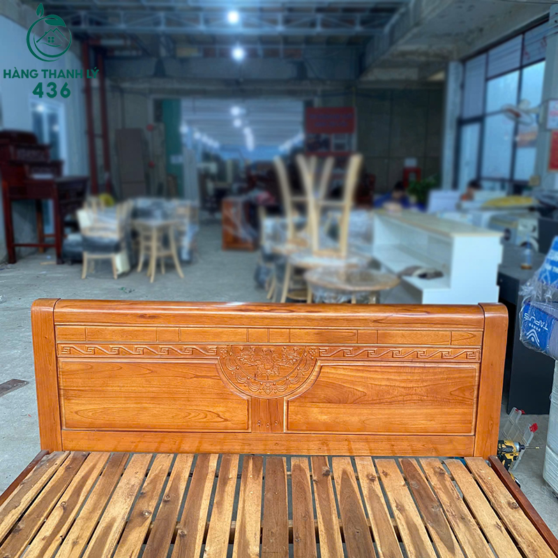 Giường Gỗ Cũ 1M6X2M Thiết Kế Hiện Đại Đơn Giản giuong-go-cu-1m6x2m-thiet-ke-hien-dai-don-gian-1 Giường Gỗ Cũ 1M6X2M Thiết Kế Hiện Đại Đơn Giản