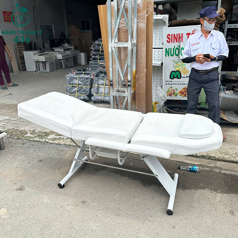 Giường Massage Cũ Có 3 Khúc Điều Chỉnh Tư Thế Linh Hoạt 6 giuong massage cu 1m7x65cm co 3 khuc dieu chinh tu the linh hoat 1