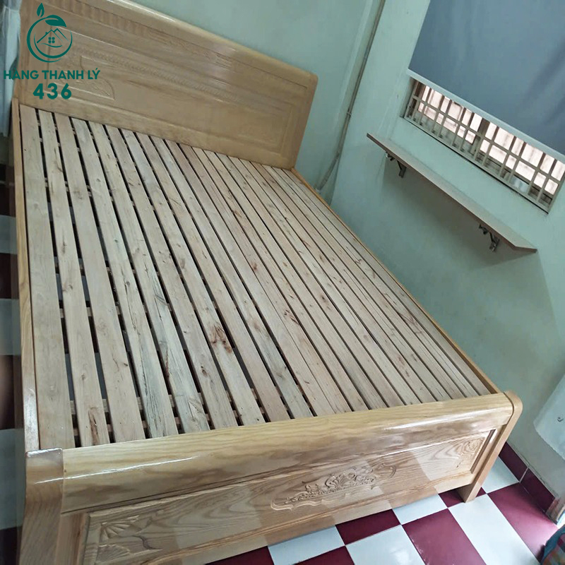 Giường Ngủ Cũ 1M8X2M Có Chạm Khắc Nhẹ Đầu Giường Đẹp giuong-ngu-cu-1m8x2m-co-cham-khac-nhe-dau-giuong-dep-2 Giường Ngủ Cũ 1M8X2M Có Chạm Khắc Nhẹ Đầu Giường Đẹp