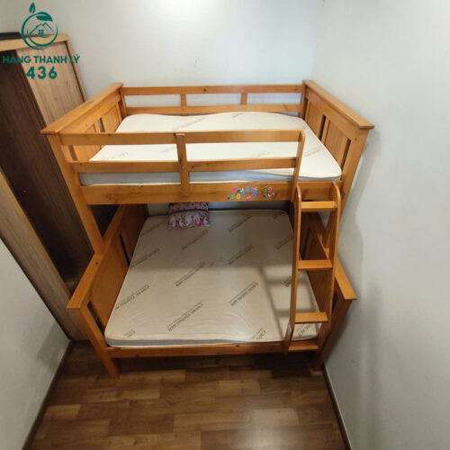 giuong tang go cu 2mx1m co thang len tien loi 3