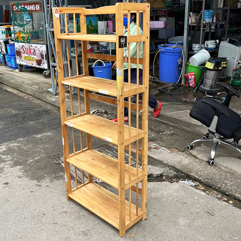 Kệ Sách Cũ 5 Tầng Gỗ 1M57X60CM Dễ Dàng Lắp Đặt Và Di Chuyển ke-sach-cu-5-tang-go-de-dang-lap-dat-va-di-chuyen-3 Kệ Sách Cũ 5 Tầng Gỗ 1M57X60CM Dễ Dàng Lắp Đặt Và Di Chuyển